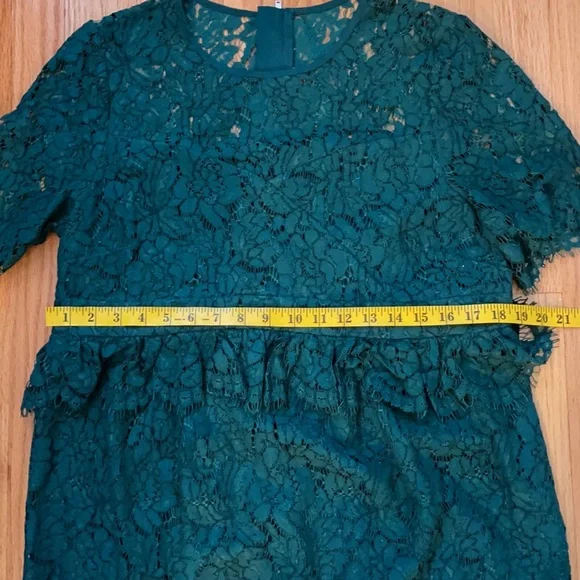 ASOS green lace maternity dress - Picture 16 of 16